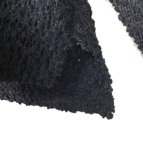 Bobeau Women’s Large Black Popcorn Knit Turtleneck Sweater Hi-Low Hem NWOT - Picture 13 of 13